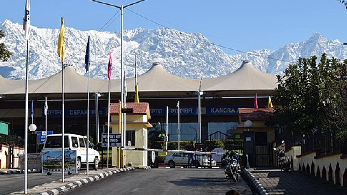 460 crore rupees disbursed for the expansion of kangra airport an additional amount of 1899 crore rupees will be received soon