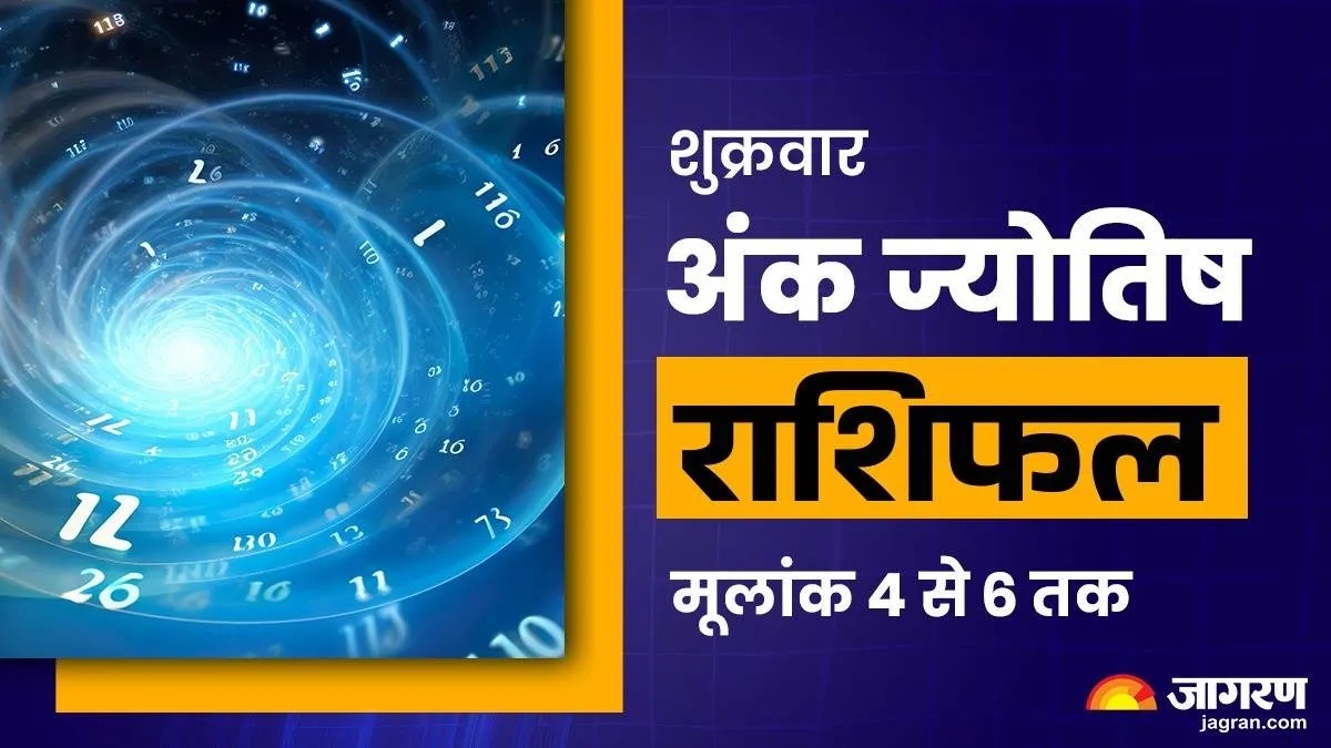 aaj ka ank jyotish 07 november 2025 mulank 4 to 6 predictions in hindi
