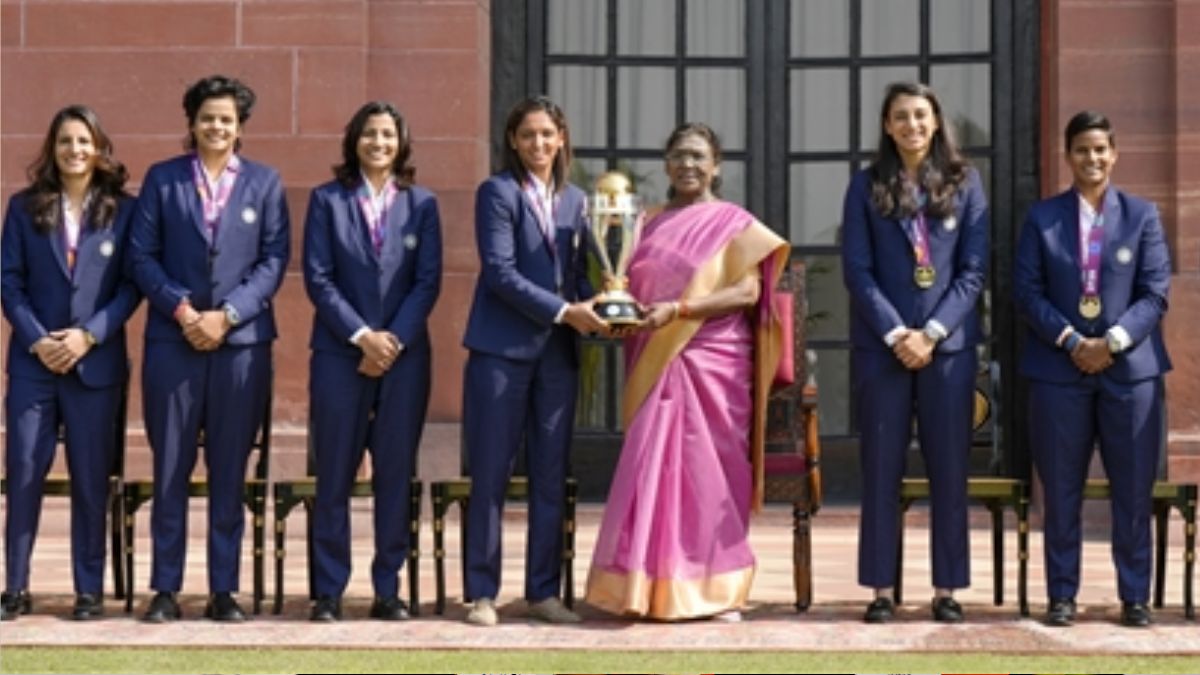 president murmu praises cricketer deepti sharma after world cup win