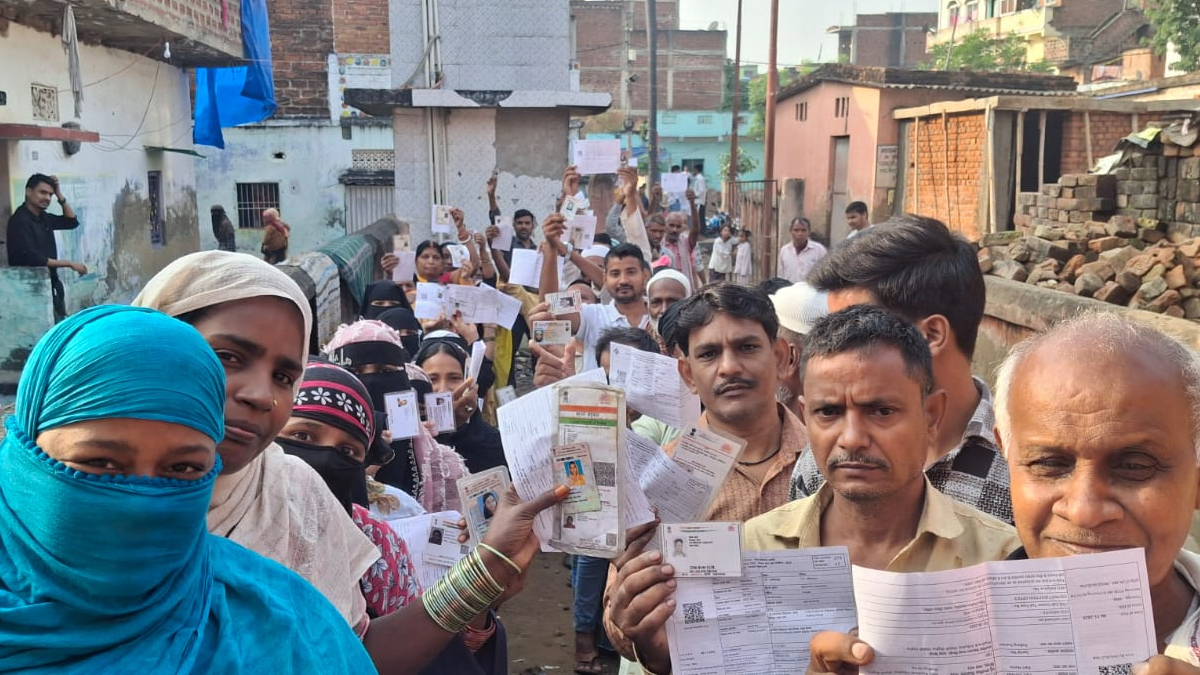 nalanda 2025 elections phase 1 polling begins voter turnout and key candidates