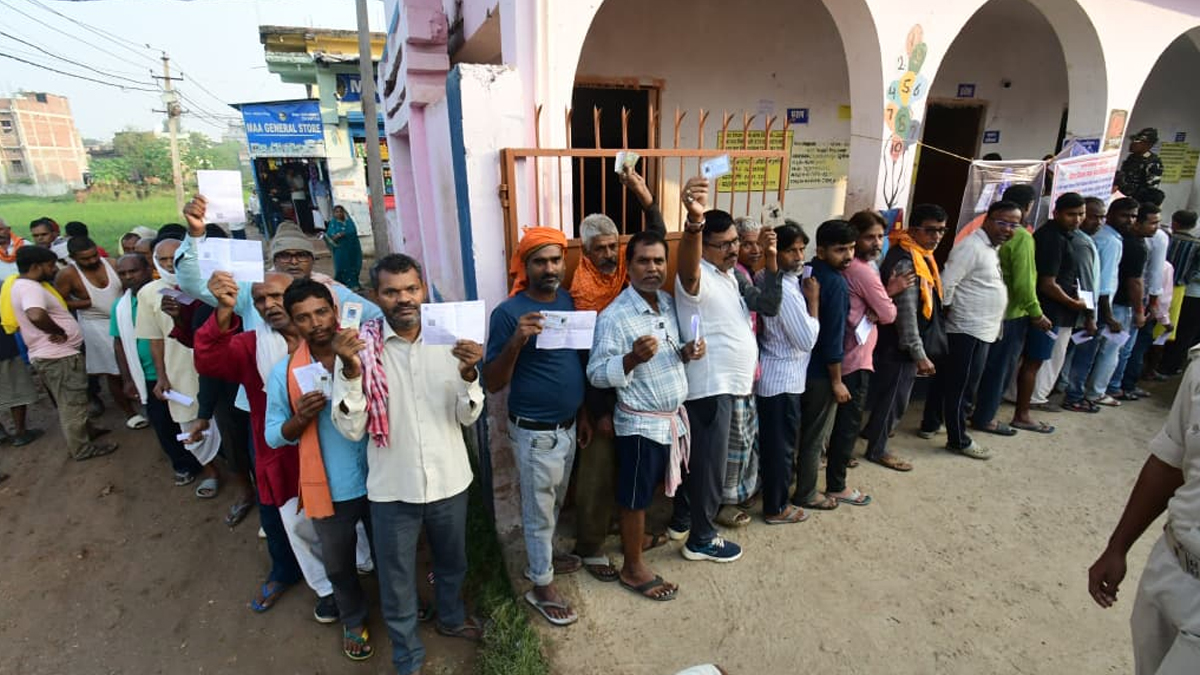 election 2025 first phase voting sees enthusiastic turnout in bihar