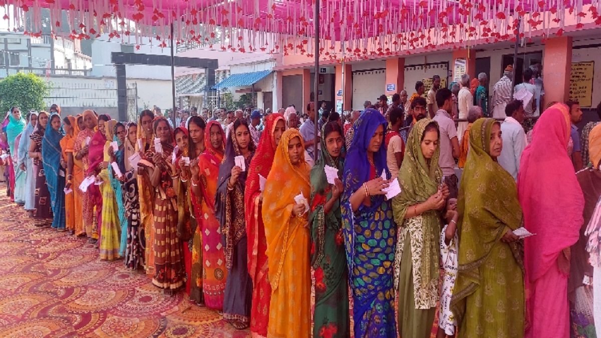 bihar vidhan sabha chunav voting ends in samastipur decision now in evms