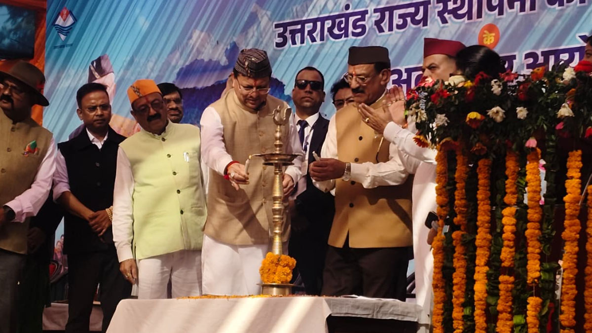chief minister pushkar singh dhami inaugurated jan van mahotsav