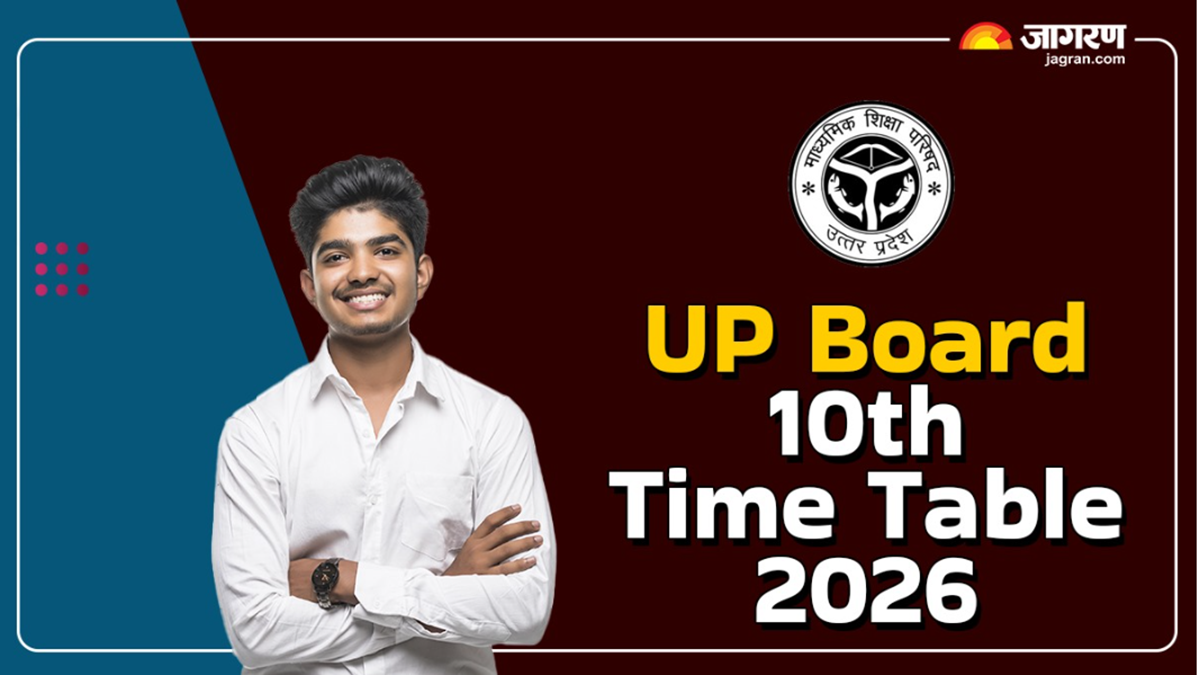 up board 10th time table 2026 up board class 10th time table released and exam will be start on this day