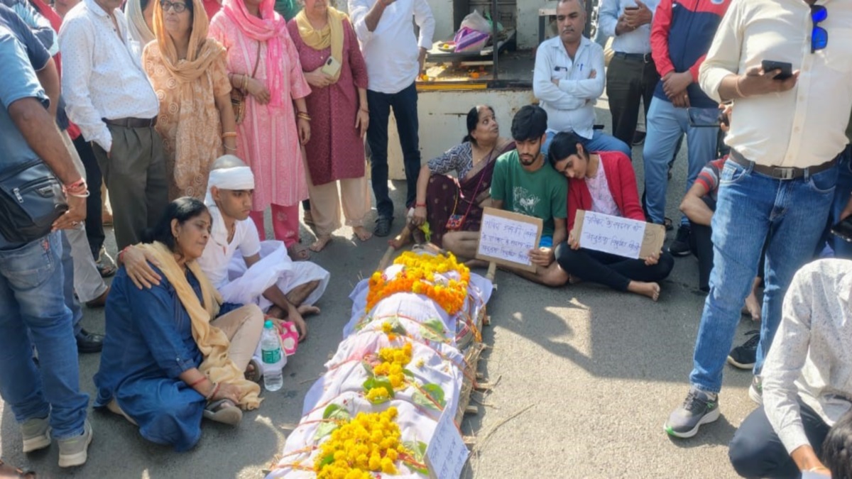 mp contract engineer death sparks outrage bribery allegations protests