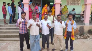 शाम 5 बजे तक वोटिंग का प्रतिशत (फोटो जागरण)