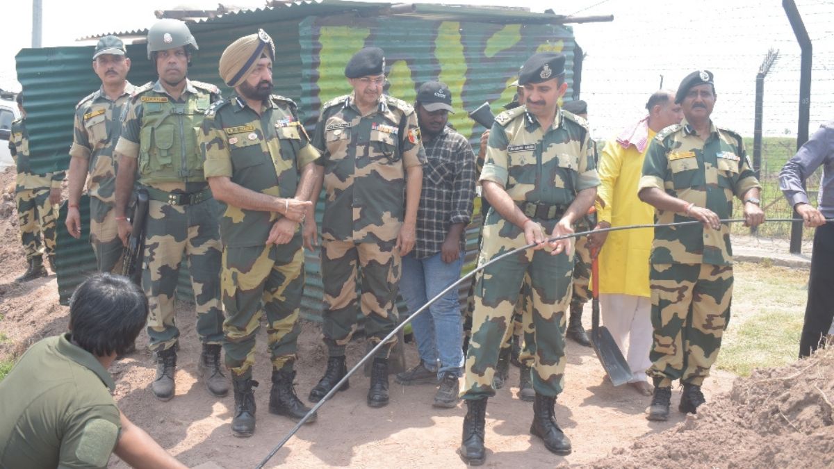 fiber optic sensors to thwart crossborder infiltration