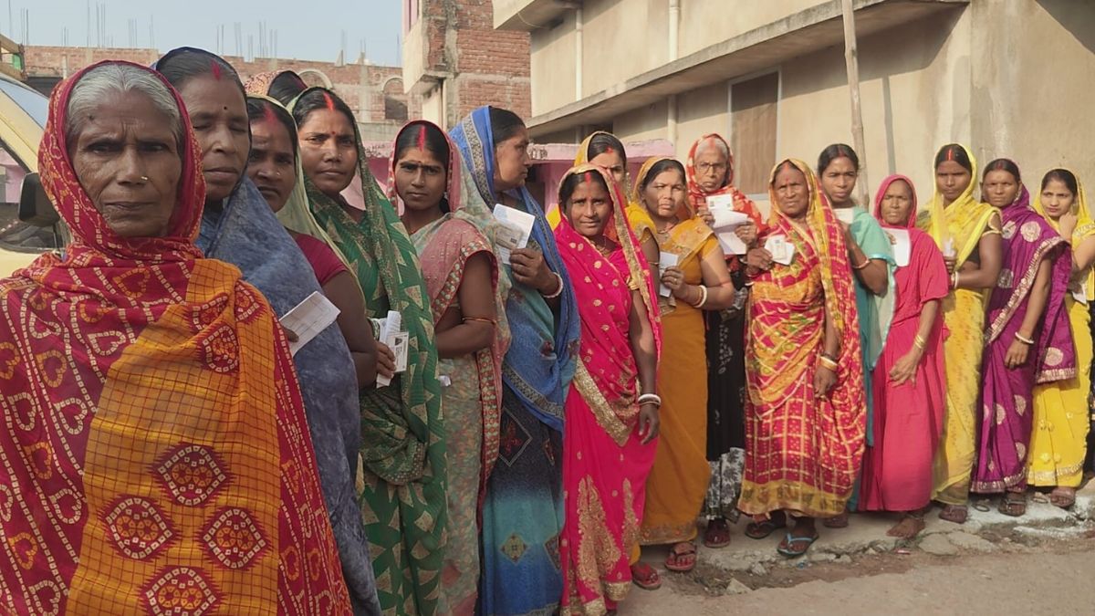 bihar election rural women outpace urban surpass men in sheikhpura voting