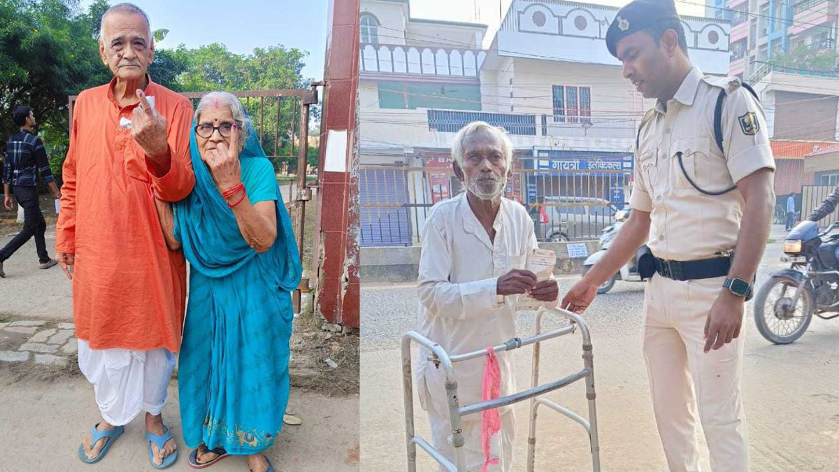 bihar vidhan sabha chunav 2025 phase 1 voting latest news even trembling hands fulfilled their responsibility