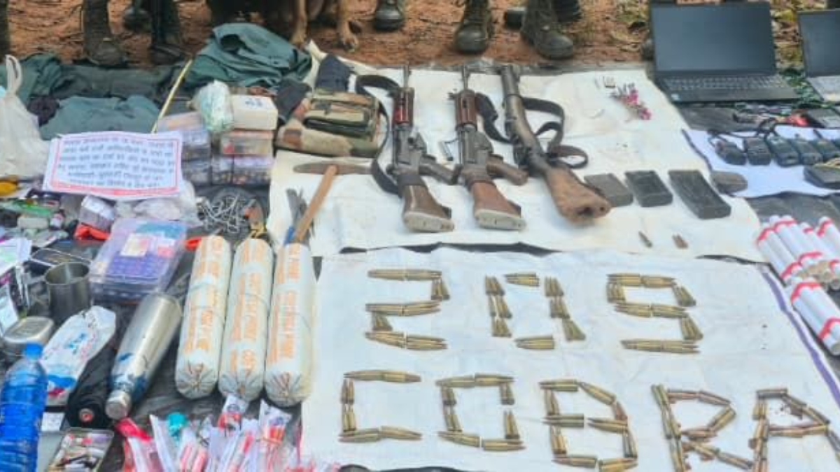 saranda encounter police recover arms ammunition in antinaxal operation