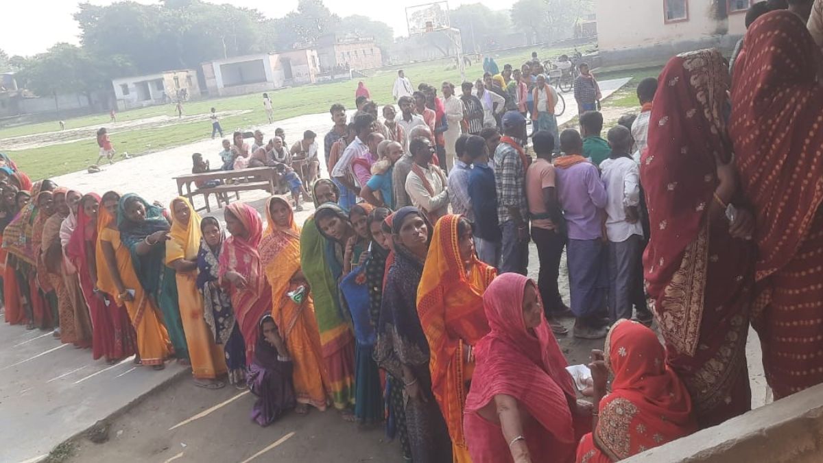 bihar election 2025 peaceful voting in khagaria