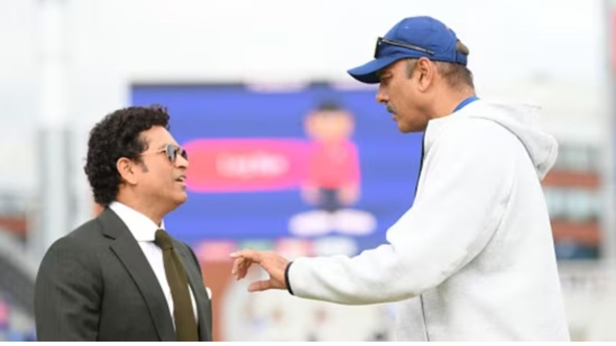 ravi shastri told sachin tendulkar to shut up ind vs aus