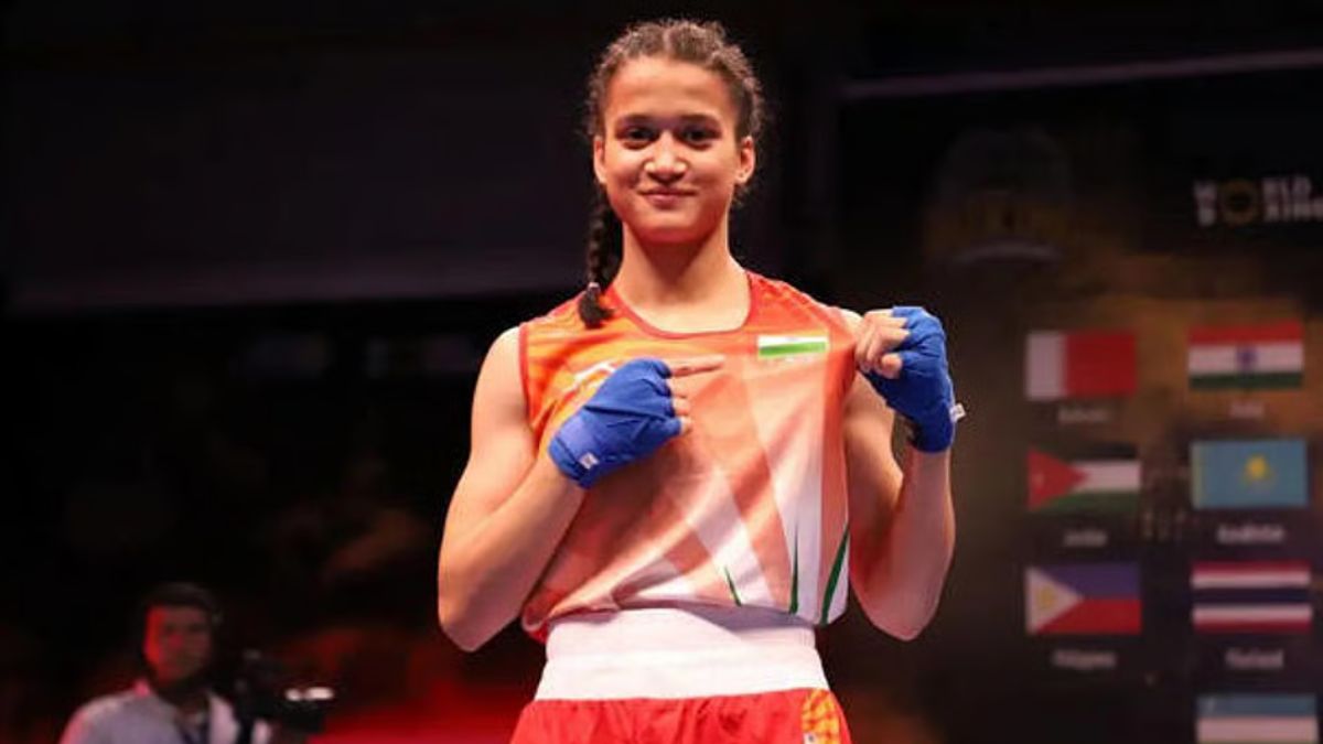 ahana 15yearold wins asia championship india celebrates