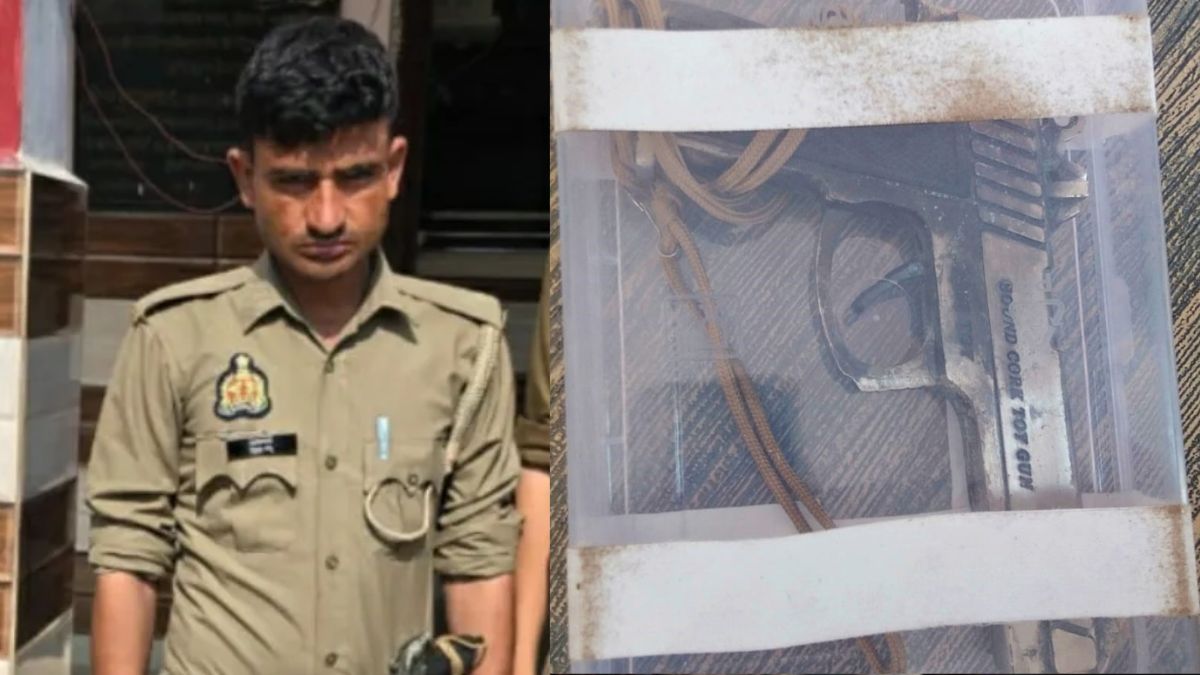 fake policeman busted in sambhal history of deceit uncovered