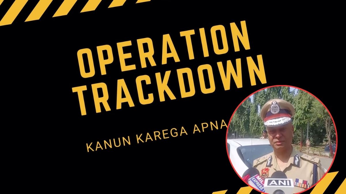 haryana police operation trackdown 32 notorious criminals arrested on the first day these gangsters targeted