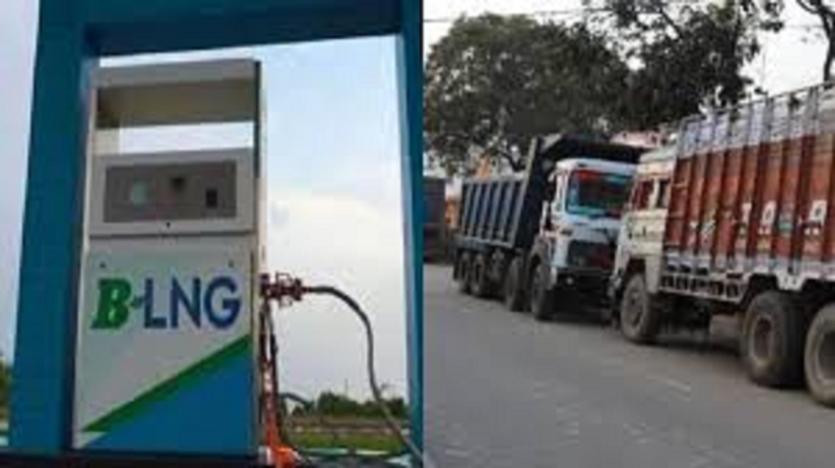 lng trucks to run 1000 km gas to open station in meerut