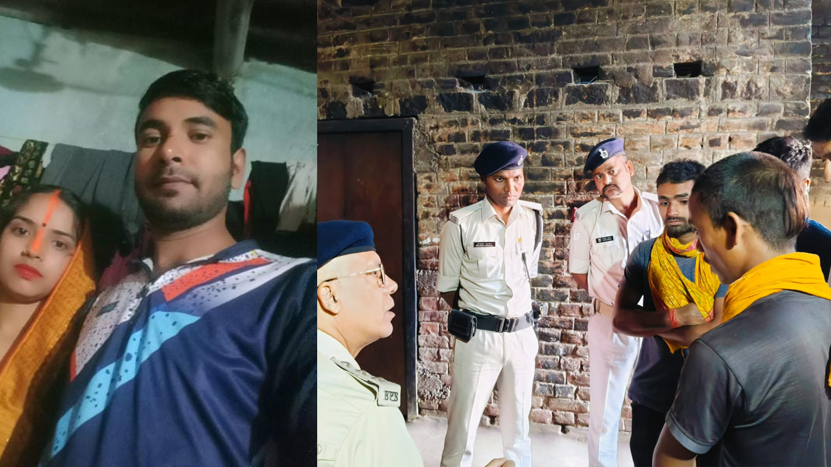 bhojpur double death couple found dead domestic dispute suspected