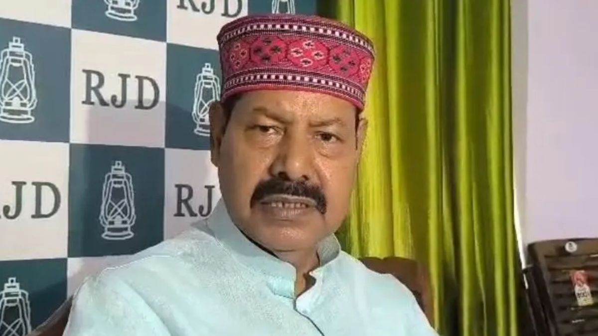 rjd candidate bhai virendra booked for code of conduct violation in maner