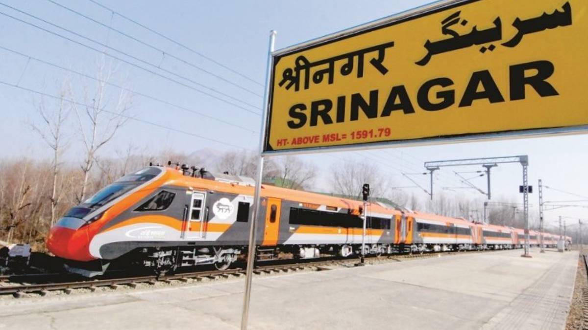 delhi to kashmir in 10 hours by vande bharat express expansion from jammu to srinagar
