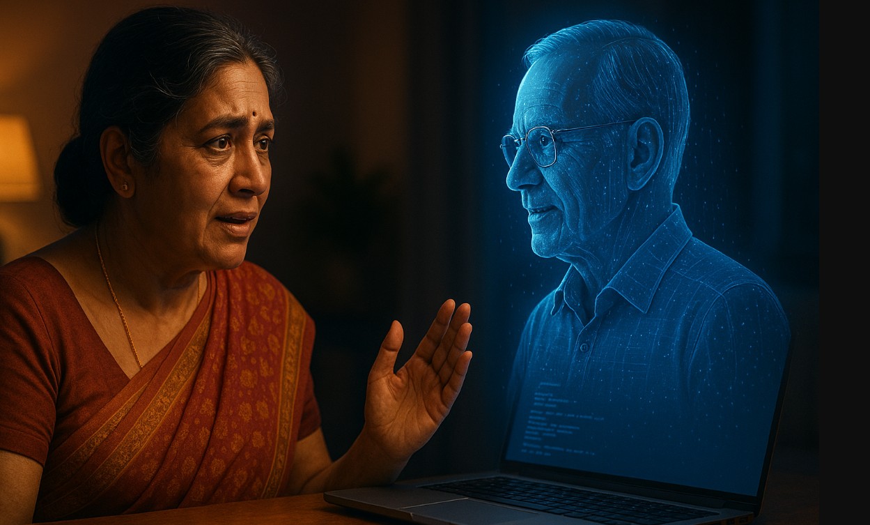 deathbot will allow direct communication with loved ones who have passed away