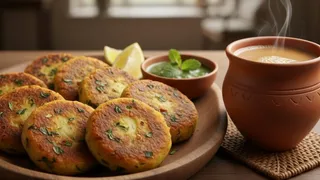आलू मेथी टिक्की बनाने के लिए फॉलो करें ये आसान रेसिपी (Image Source: Freepik)