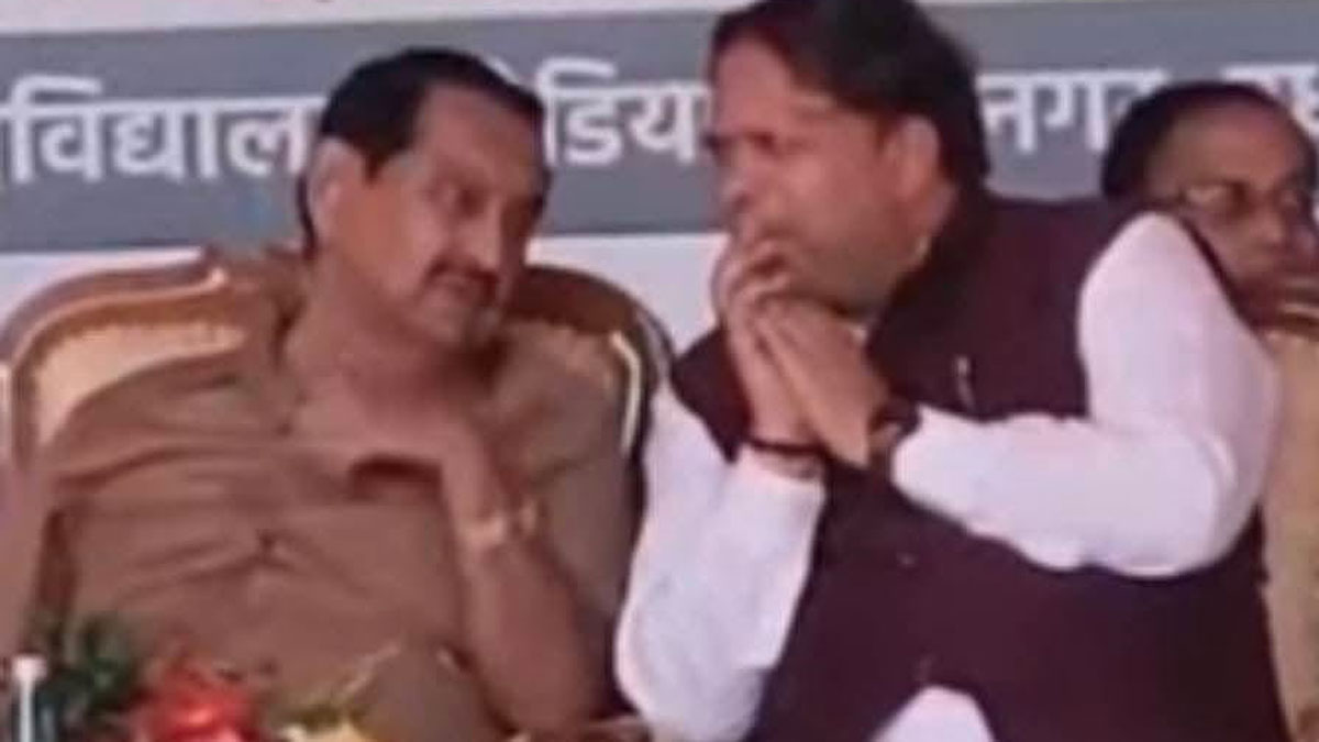 conversation between cm dhami rudrapur mayor and tilak raj behad created a political stir in uttarakhand