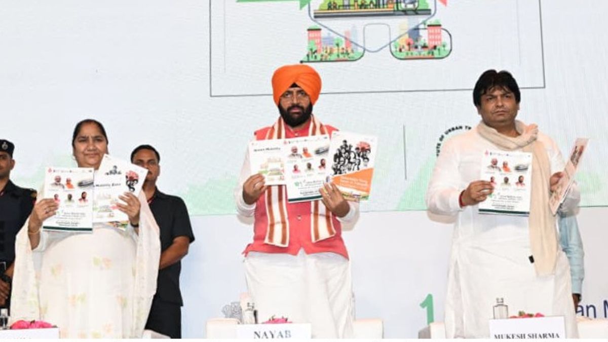 ppp model key to urban mobility haryana cm at umi conference