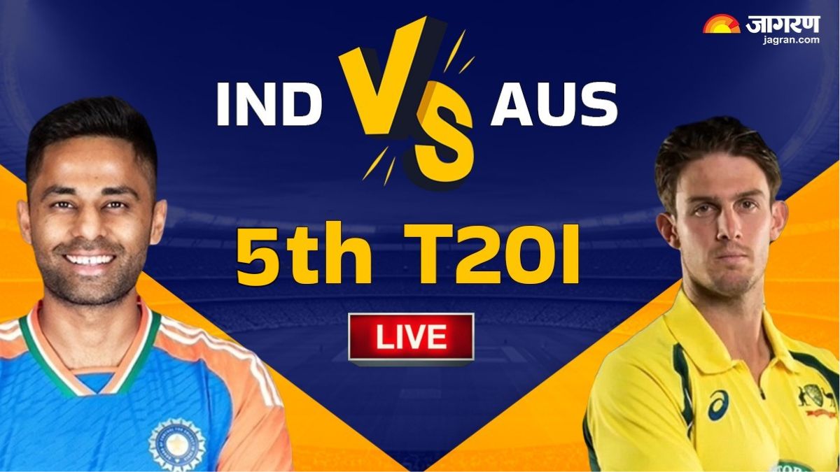 ind vs aus 5th t20 live cricket score catch india national cricket team vs australia national cricket team latest update scorecard pitch report match overview lb