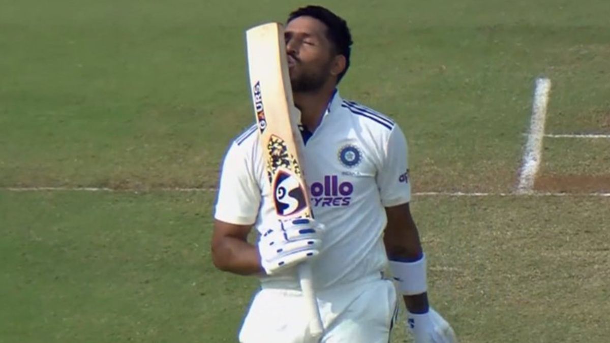 dhuruv jurel scored hundred in both innings for india a