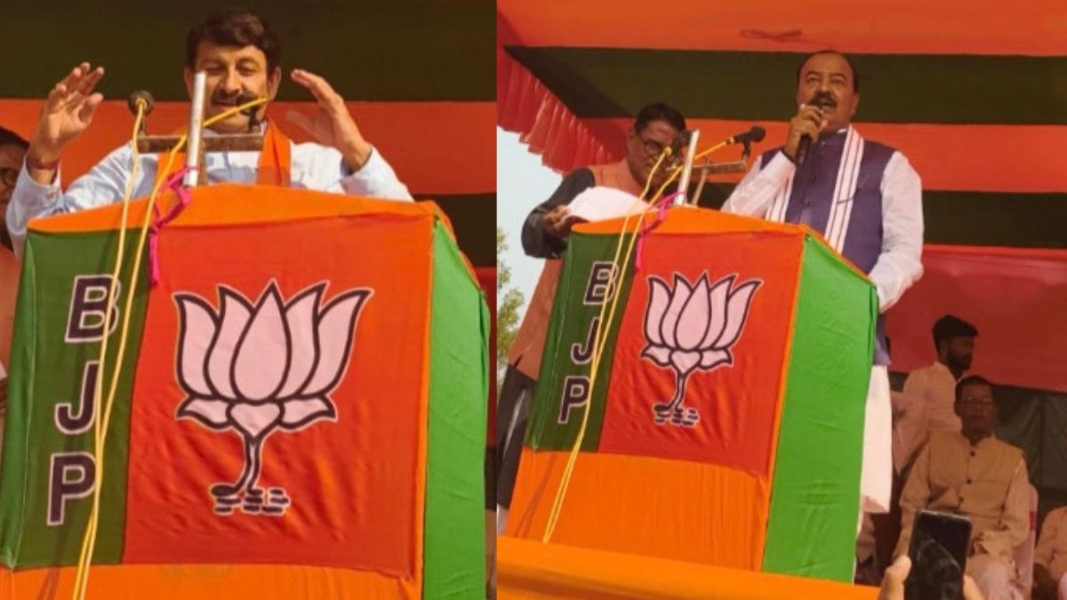 actor manoj tiwari claims nda government will be formed again in bihar with a thumping majority