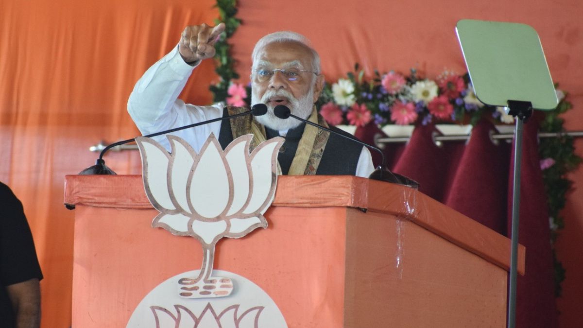 pm modi said congress declared sitamarhi backward i declared aspirational