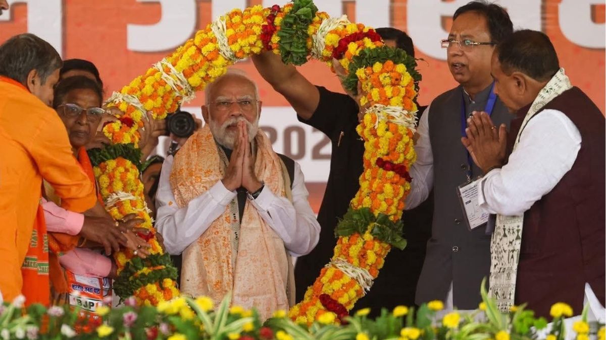 pm modi promises to develop the region 1 poing 25 times more than your hard work