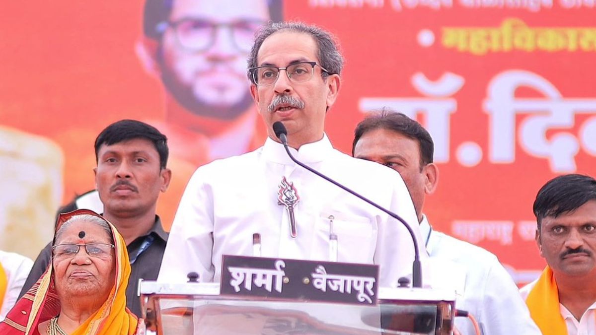 siv sena ubt uddhav thackeray attack on bjp says fadnavis and accidental cm