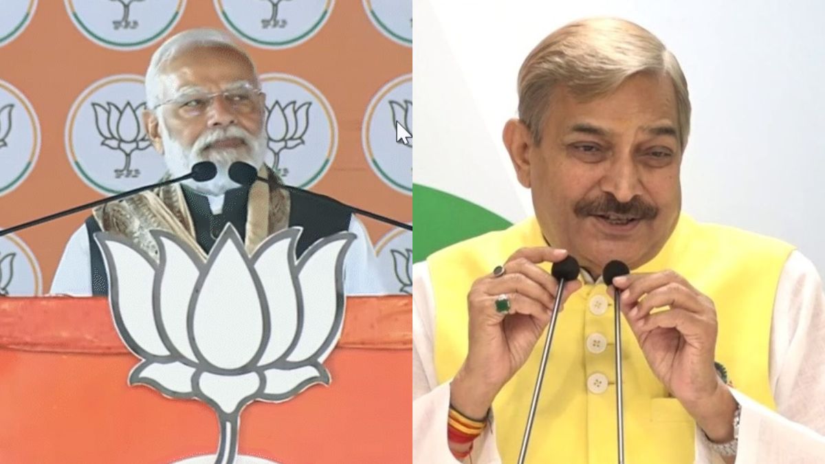 congress accuses pm modi of insulting sita in sitamarhi