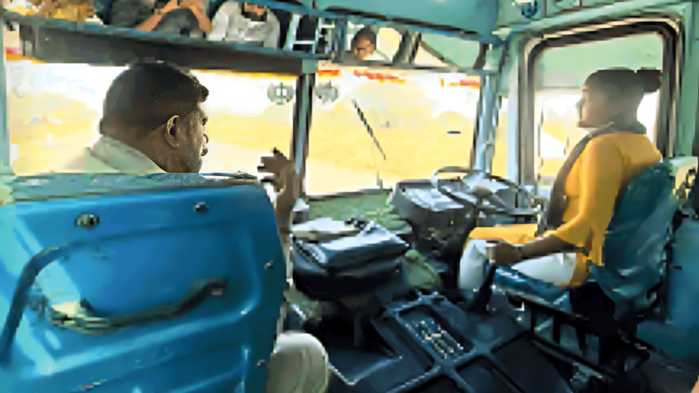 haryana girls driving change breaking barriers with heavy vehicle licenses