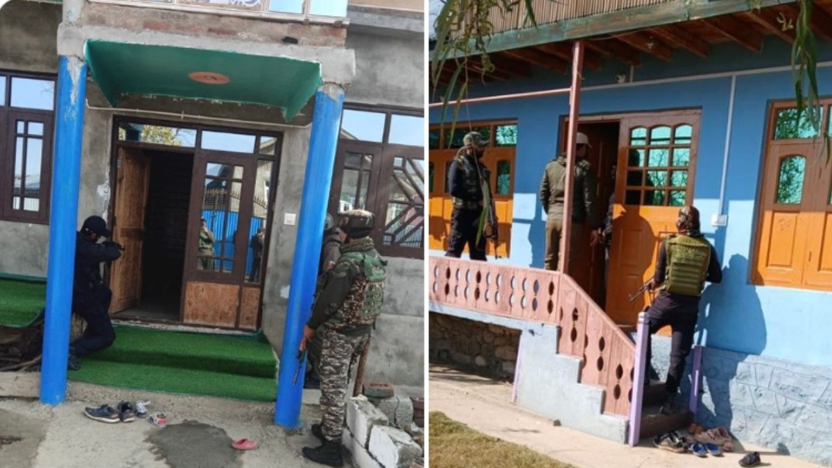 terror plot foiled jammu kashmir police raid over 200 locations including prisons two dozen people detained