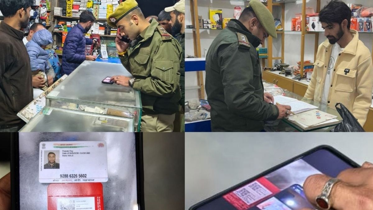 srinagar police launched a campaign against sim card sellers issued strict instructions and scrutinized their records