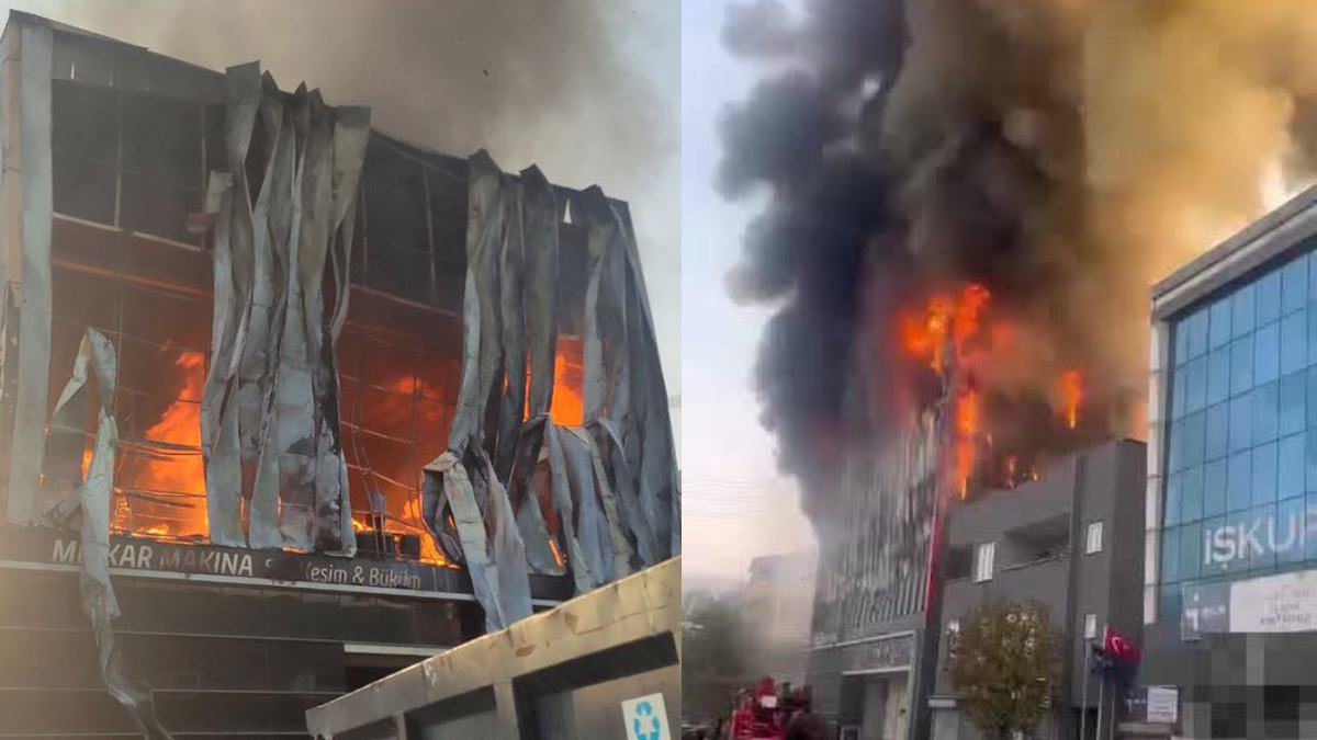 turkiye fire at perfume depot in northwestern many died injured hospitalized in severe conditions