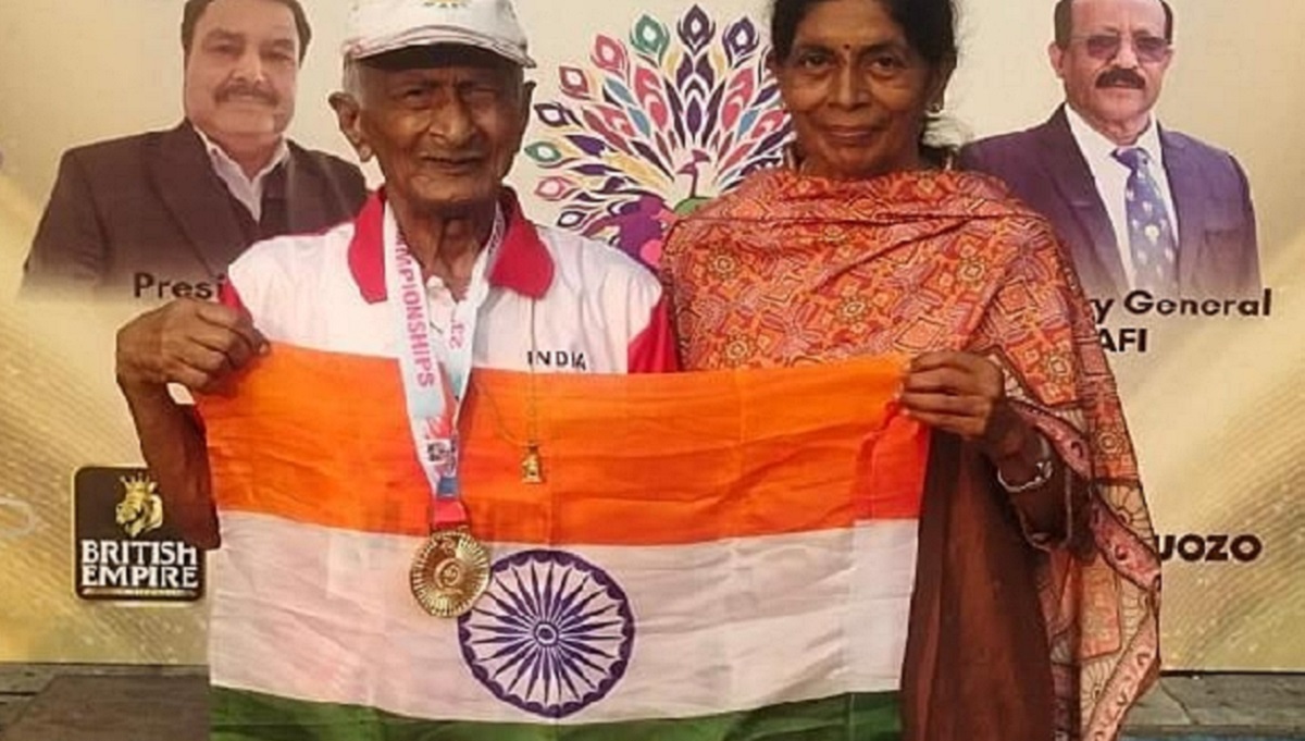 88yearold indian athlete wins gold at asia masters athletics