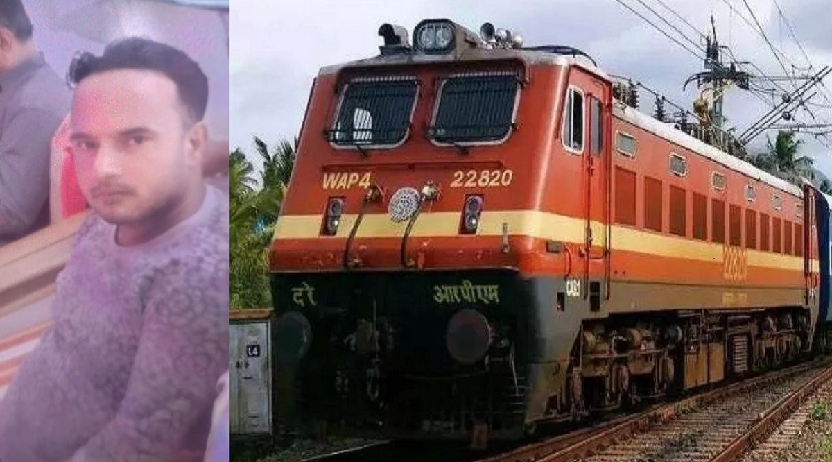 tragic accident man dies crossing tracks at meerut cantt station