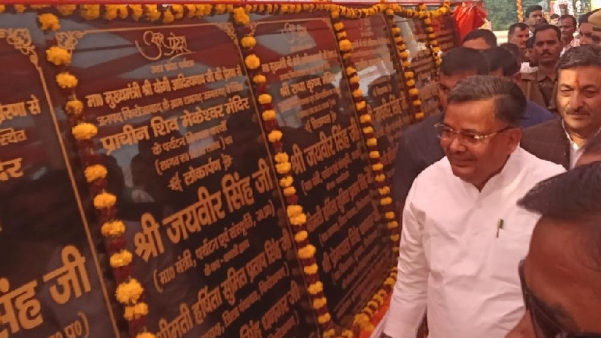 revamp of nine ancient temples in firozabad tourism minister inaugurates project