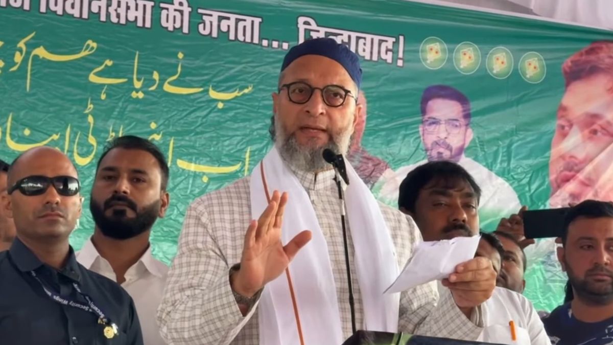 owaisi slams tejashwis education in bihar rally