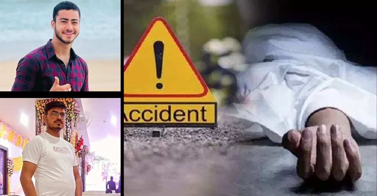 farrukhabad road accident two killed in bike collision