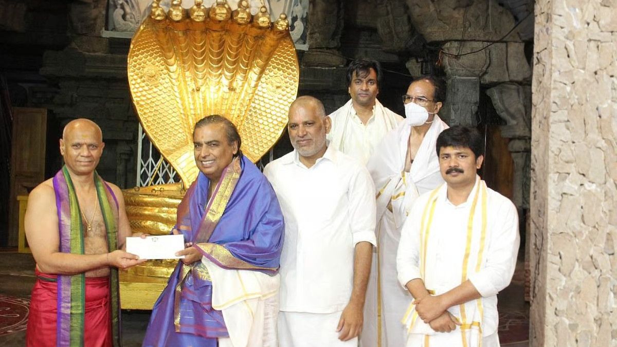 mukesh ambani to build mega kitchen in tirumala for pilgrims donates