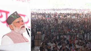 प्रधानमंत्री नरेन्द्र मोदी ने अपने भाषण की शुरुआत गढ़वाली बोली में की।