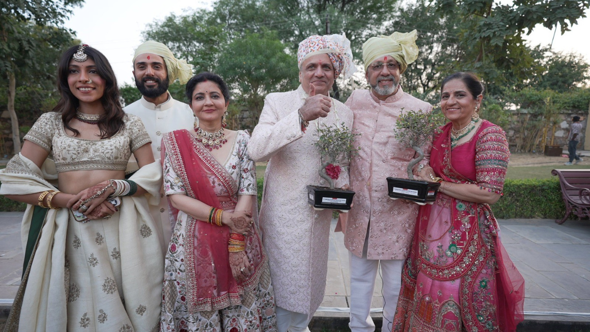 unique faridabad wedding no dowry plants for guests