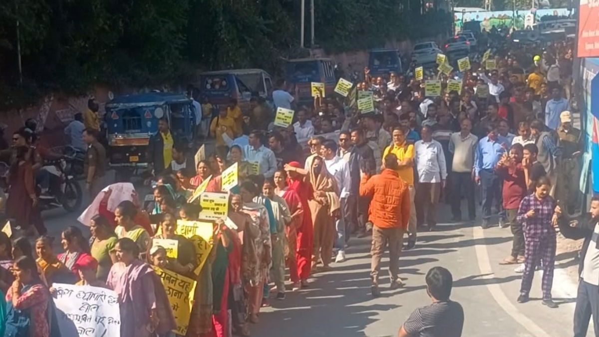 rishikesh anti drug rally public outrage and police clash