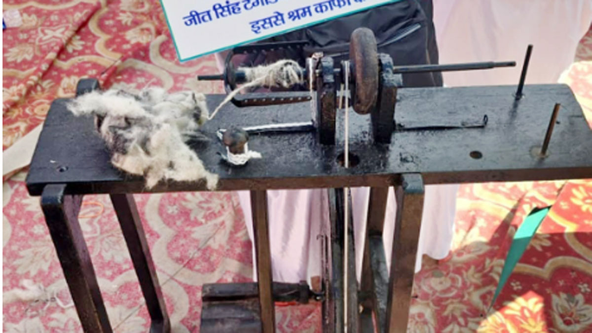 mahatma gandhi bageshwari charkha completes 100 years