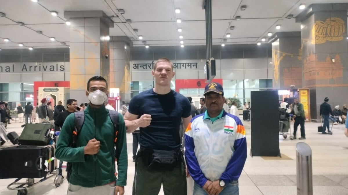 poland team arrives in delhi for world boxing championship