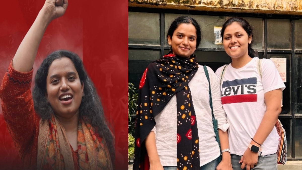 aditi from banaras elected jnu student union president